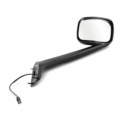 Hood Mirror Black for 2018+ Freightliner Cascadia Passenger Side (RH)
