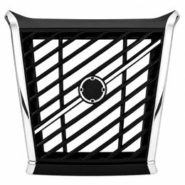 2026+ Volvo VNL Platinum Black Chrome Grille Complete W/Logo & Chrome Trim Molding