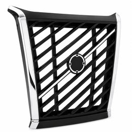 2026+ Volvo VNL Platinum Black Chrome Grille Complete W/Logo & Chrome Trim Molding