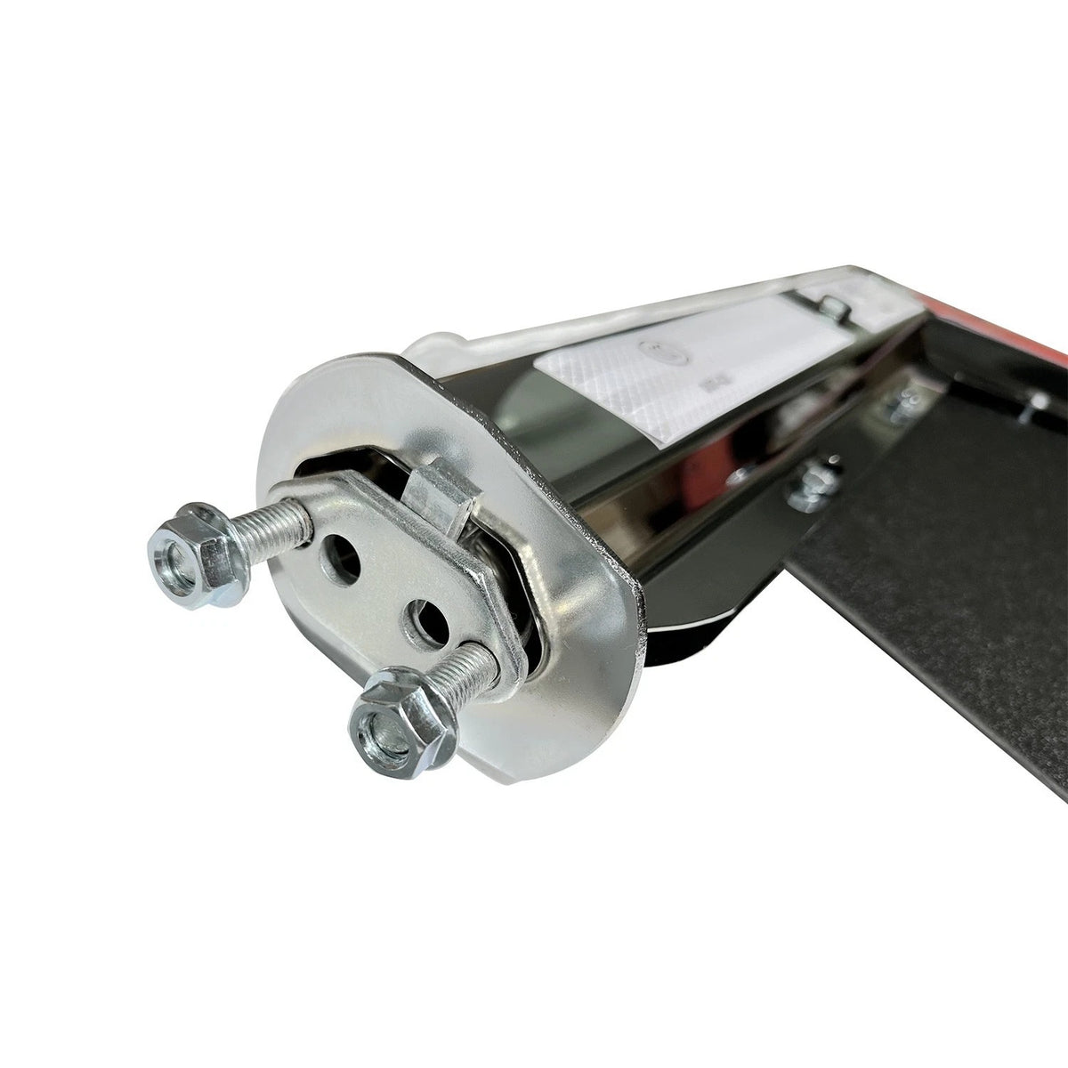 30'' Angled Spring Loaded Mudflap Hanger Chrome, 2.5''