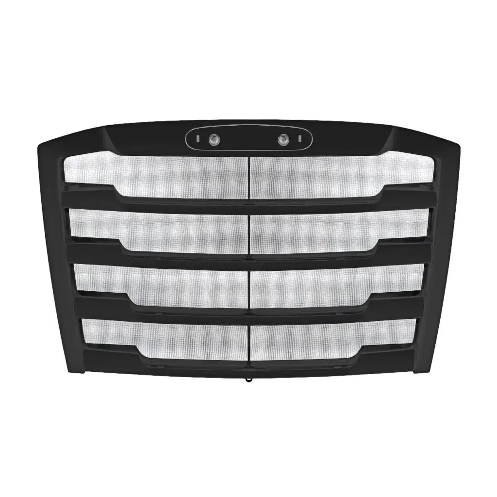 Hood Grille with Bug Screen Black for 2018+ Freightliner Cascadia