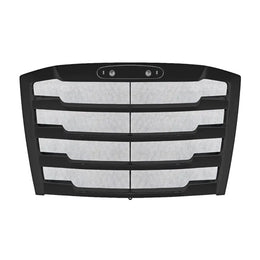 FLX-4108299B Hood Grille with Bug Screen Black for 2018+ Freightliner Cascadia
