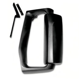 FLX-5104037LB Door Mirror Complete with Bracket Cover Black for 2004+ Volvo VNL Driver Side (LH)