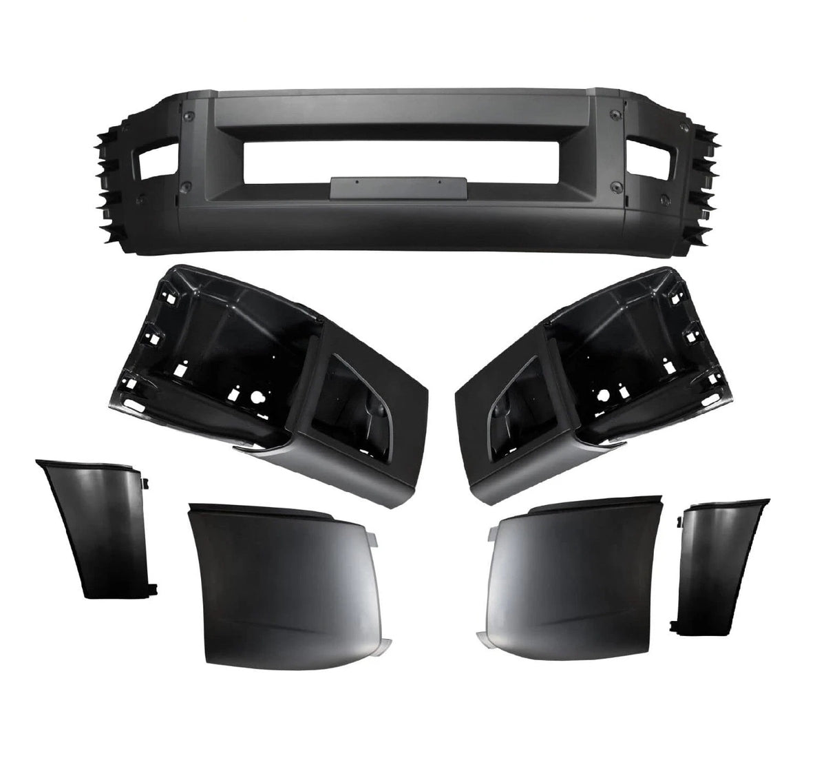 Complete Bumper With Fog Light Hole for 2018+ Volvo VNL