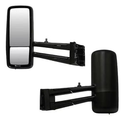 FLX-6104076LB Door Mirror Assembly Black for Next Gen 2022+ Kenworth T 680 Driver Side (LH)