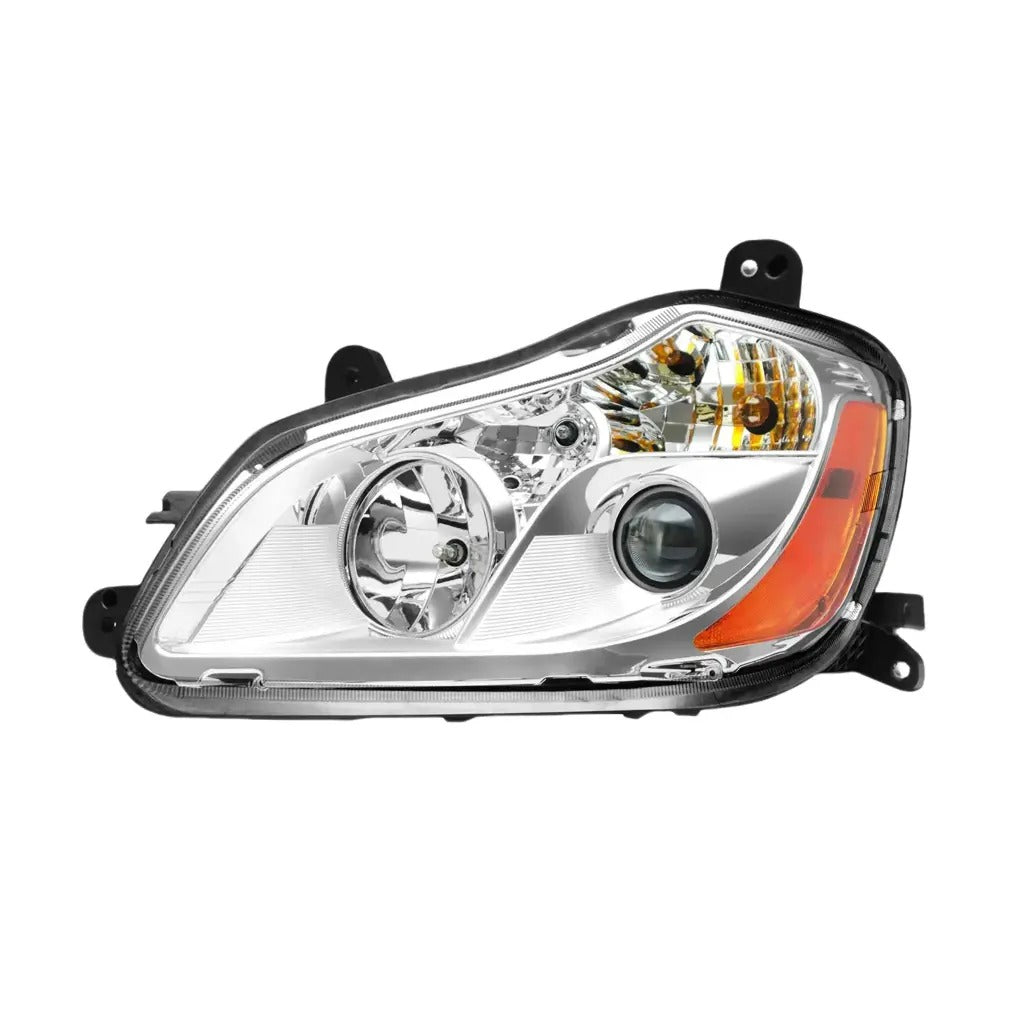 Halogen Headlight Silver for 2013-2021 Kenworth T680 Driver Side (LH)