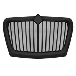 FLX-7108285B Hood Grille with Bug Screen Black for 2017+ International LT 625