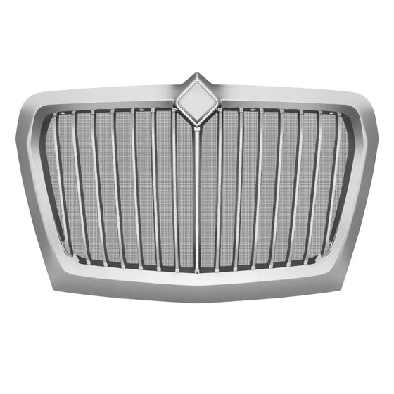 FLX-7108285C Hood Grille with Bug Screen Chrome for 2017+ International LT 625